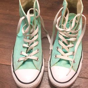 Mint Green Converse Women's 8/Men's 6
